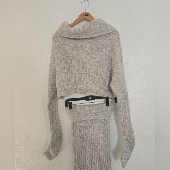 Yargici Wool Blend Open Sides knit Vest In Blue And Green Size Small - Picture 8 of 10